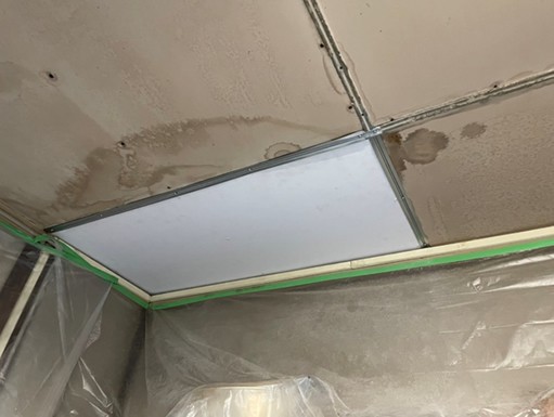 天井の修理